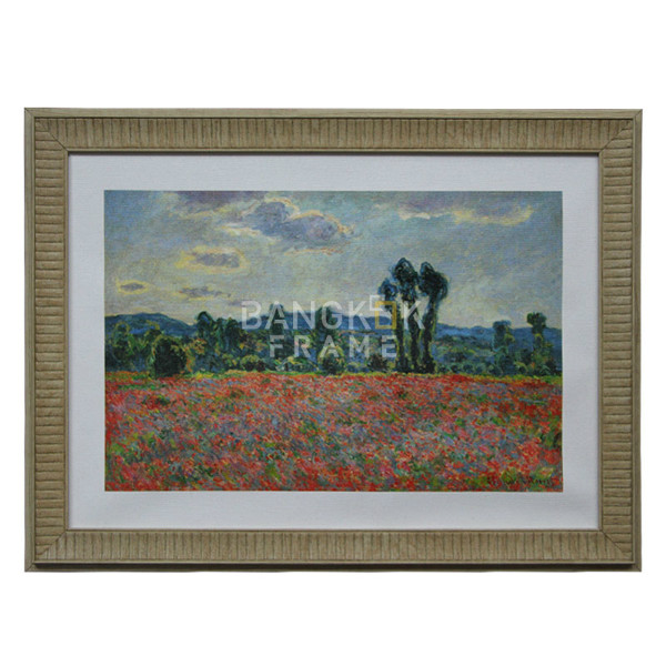 กรอบรูปภาพท้องพระโรงสมัยโบราณ